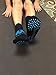 Yoga Socks - Non Slip Grip Cotton Barre Socks for Sports Exercise Pilates Barre - Unisex Women and Men (3 pairs)