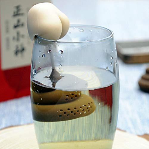 Rabate Creative Small Butt and Shit Shape Tea Leak Kitchen Tool Tea Ball Strainers