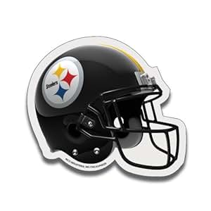 Amazon.com : NFL Pittsburgh Steelers Football Helmet 