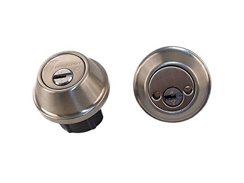 Mul-T-Lock Cronus High Security Grade 2 Double Cylinder Dead-Bolt 2-3/8 or 2-3/4 Adjustable Backset for Commercial And Residential Metal Or Wood Doors (Stainless Steel)