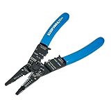 Klein Tools 1010 Long Nose Wire Cutter, Wire Crimper, Stripper and Bolt Cutter Multi Tool, 8-Inch Long
