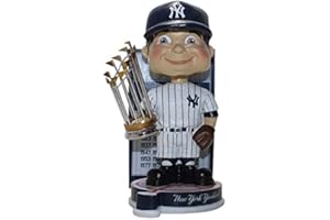 FOCO New York Yankees 27-Time World Series Champions Vintage Bobblehead MLB