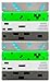 Pixellated Video Game Style Silicone Wristbands - 8 Pack Party Favor Set (2 of each design)
