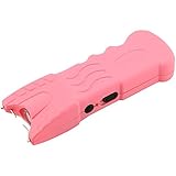 VIPERTEK VTS-979 - 53 Billion Stun Gun - Rechargeable with Safety Disable Pin LED Flashlight, Pink