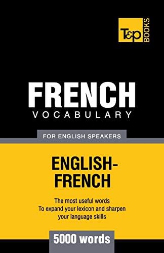 French vocabulary for English speakers - 9000 words (American