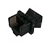 Liphontcta RJ45 Jack Dust Cover, Cap, Protector, Black (Price per Bag of 100p) DC-0-BK
