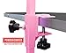 Downtown Pet Supply Dog Grooming Arm with Clamp and Grooming Loop, 1 Haunch, Pink - Adjustable, Steel Grooming Table Arm with Table Clamp, No Sit Haunch Holder Dog Grooming Restraint and Loop