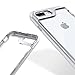 Caseology Skyfall for Apple iPhone 8 Plus Case (2017) / for iPhone 7 Plus Case (2016) - Clear Back & Slim Fit - Silver