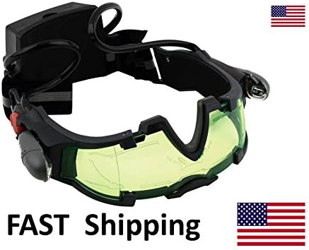 C.O.D. Call of Duty GOGGLES - Glasses - Night Vision - COD styled Accessory - PS4 Sony Playstation 4 styled Night Vision Green Lens - HOT Price
