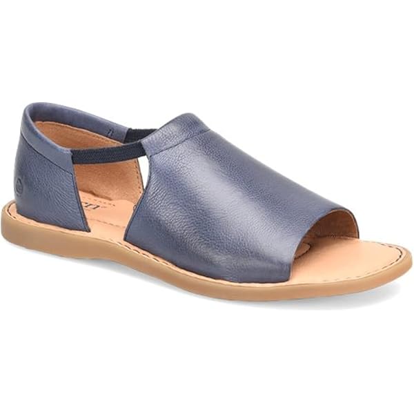 BORN Women's Cove Modern Sandal - Navy (River), Size 11, Leather With Arch Support - View #12