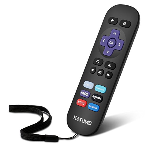 Roku Remote Control, KATUMO IR Remote Controller Replacement for Roku 4/3/2/1, (HD, LT, XS, XD), Roku Express, Roku Premiere, Roku Ultra, Do NOT Support Roku Stick, Roku TV or Roku Game