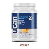 UCAN Performance Energy Powder (Orange, 24.7oz, 20 Servings) - No Sugar, Gluten Free, Vegan, Pre- and Post-Workout Drink, Keto Friendly