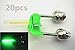 Toasis Fishing Bite Indicator Rod Alert Bell Alarm with Glow Sticks Pack of 20pcs