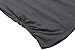 Zeagoo Women's V Neck Short Sleeve Wrap Front Side Shirring Blouse Top (X-Large, Grey)