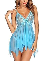 Avidlove Lingerie for Women Lace Babydoll Sleepwear