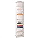 MaidMAX 8 Tiers Cloth Hanging Shelf for Closet Organizer, Hanging Dresser with a Widen Strap, Foldable, Beige, 52 Inches High