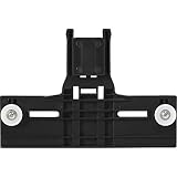 [UPGRADED] Ultra Durable W10350375 Dishwasher Top Rack Adjuster 1.25" Diameter Wheels with STEEL Screws Replacement Part by Blue Stars - Exact Fit for Whirlpool Kenmore Dishwashers