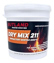 Rutland Dry Mix 211 Refractory Mortar, Masonry