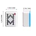 We Pay Your Sales Tax X-Large Numbered Tiles Mahjong Game Set. 144 Lucky Dog Pattern Aluminum case Complete Set with Pushers & Table Cover Gift/Birthday (Mahjong, Majiang高品质麻将) Blue