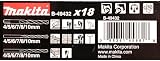 Makita B-49432 Combination Set Multi-Colour 18-Piece view 4