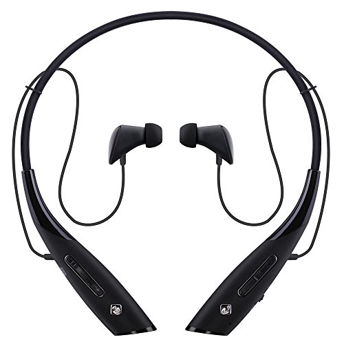 Mpow PisCes Wireless Bluetooth Headphones Stereo Neckband Headset In-Ear Sports Earbuds Apt-X Handsfree Calling 15 Hrs Playtime with Mic