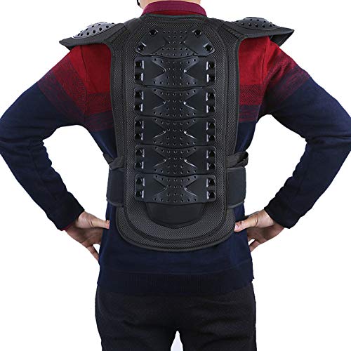 BARHAR Adults Dirt Bike Body Chest Spine Protector Armor Vest for Skiing