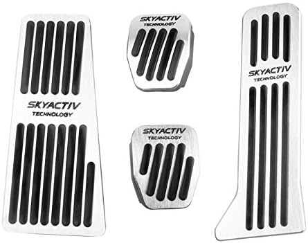 Wodejia Fit For Mazda 3 6 Cx5 Cx5 Cx3 17 18 19 Cx8 Cx9 Axela Atenza At Car Accelerator Footrest Pedal Brake Clutch Pad Accessories Color Namelhd Mt 4pcs