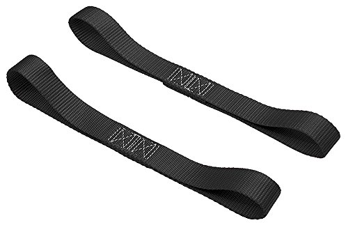 PowerTye 42122 Black 1" X 12" Soft-Tye Soft Hook Extention