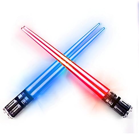 LIGHTSABER CHOPSTICKS LIGHT UP STAR 