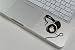 Keypad - Headphones Macbook Symbol Keypad Iphone Apple Ipad Decal Skin Sticker Laptop