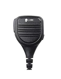 Code Red Señal 21-k Seguridad Pública Altavoz micrófonos con 3,5 mm Puerto para Kenwood radios