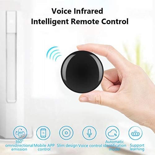 Akin Smart Infrarot Fernbedienung WiFi Infrarot Home Control Hub Programmierbar One For All Universal IR Fernbedienung Kompatibel mit AlexaGoogle Assistant
