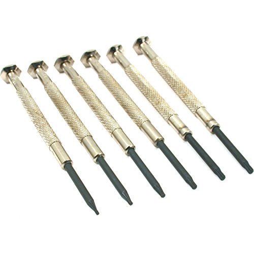 Click Here to See More Images 6 Torx Screwdrivers Cell Phone Security Star Bits Tools