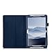 kwmobile Case Compatible with Acer Iconia One 10 (B3-A30) - Slim PU Leather Tablet Cover with Stand Feature - Dark Blue