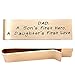 O.RIYA Stainless Steel Money Clip For Father's Day jewelry, Gift For Father, Son's Hero, Daughter's Love