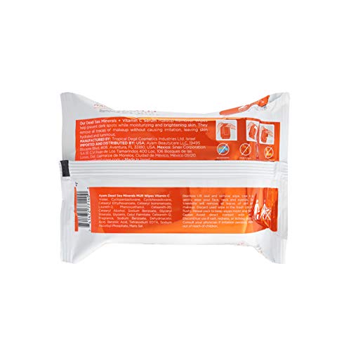 ayam beauty care dead sea minerals wipes