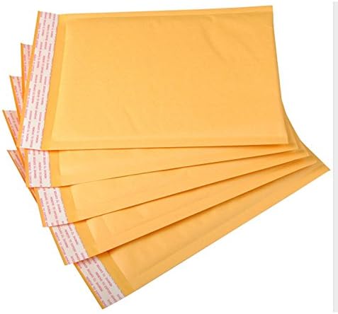OfficeKit Kraft Bubble Mailers #2 8.5X12 Inches Shipping Padded Envelopes Self Seal Packaging Materials Supplies Mailing Envelope Bags 100 PACK