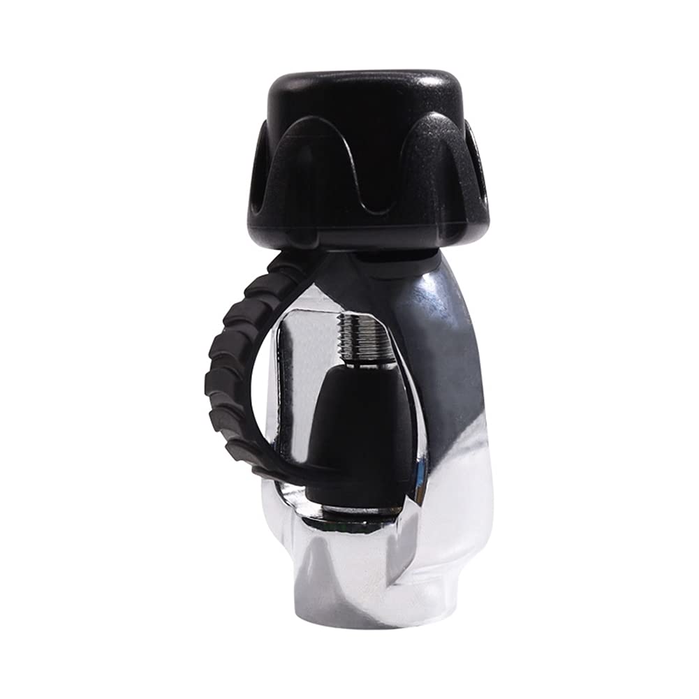 Hopbucan 300Bar 4500Psi DIN To Yoke Regulator Adapter Scuba Diving Tank High Pressure Filling Valve Din Station with Dust Cap