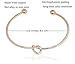 Vesungimey Love Knot Bracelet Bangle I Can't Tie The Knot Without You Bridesmaid Cards Bridesmaid Cuff Bracelet for Women   Silver Gold Rose Gold Colors Available Set of 1 4 6 Gold 1pcs  
