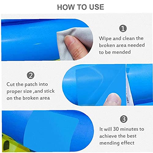 Hotaden Pool Patches Kit Zelfklevende PVC Inflatables Reparatie Patch Tape Sticker voor Zwembaden Opblaasbare Boot… - Image 5