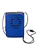 O2COOL Battery Powered Deluxe Necklace Fan For Personal Cooling With Adjustable Lanyard (Blue)