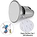 LEEFE Vacuum Suction Cup Shower Head Holder with Swivel, Adjustable Removable Handheld Showerhead & Bidet Sprayer Adhesive Wall Mount Bracket - NO Drill, Heavy Duty, Waterproof, Reuseable