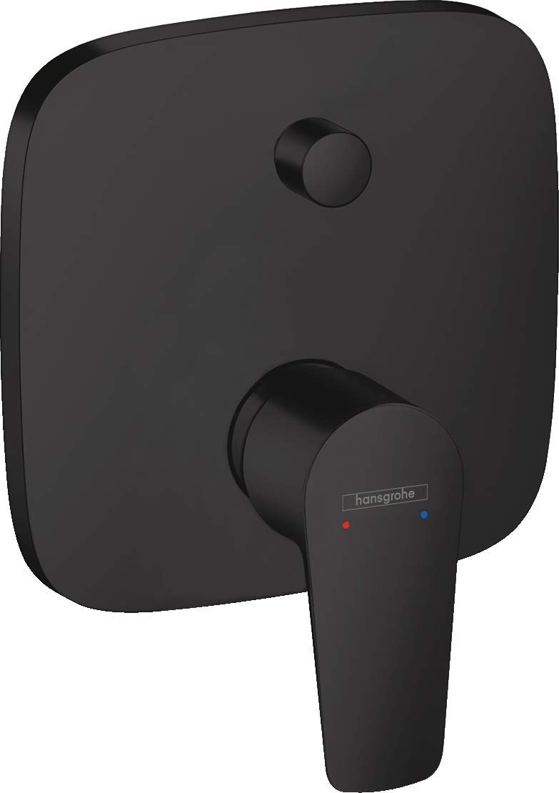 hansgrohe Talis E 71745670 Single-Lever Bath Mixer Tap Flush-Mounted Matte Black — image 1