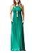 Women's Sleeveless Long Floor Length Vest Maxi Slim Beach Dress (Medium, Army Green)