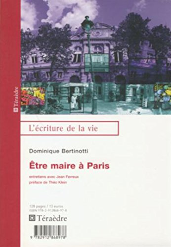 Être maire à Paris