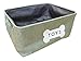 Winifred & Lily Dog Pet Toy Box Accessory Storage Bin with Handles, Storage Organizer, Pet Bins, Storage Basket for Toy, Blankets, for Home, Dog, Cat