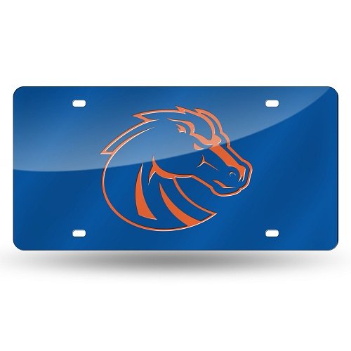 NCAA Boise State Broncos Laser Cut Auto Tag