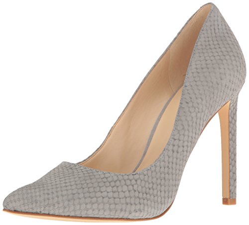 Nine West Women's Tatiana Nubuck Dress Pump, Grey, M US