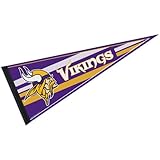 Minnesota Vikings Official NFL 12 inch x 30 inch Pennant by Wincraft