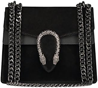 Italian cross body chain bag, designer evening purse, shoulder bag, handbag, flap bag, suede genuine leather, clutch bag